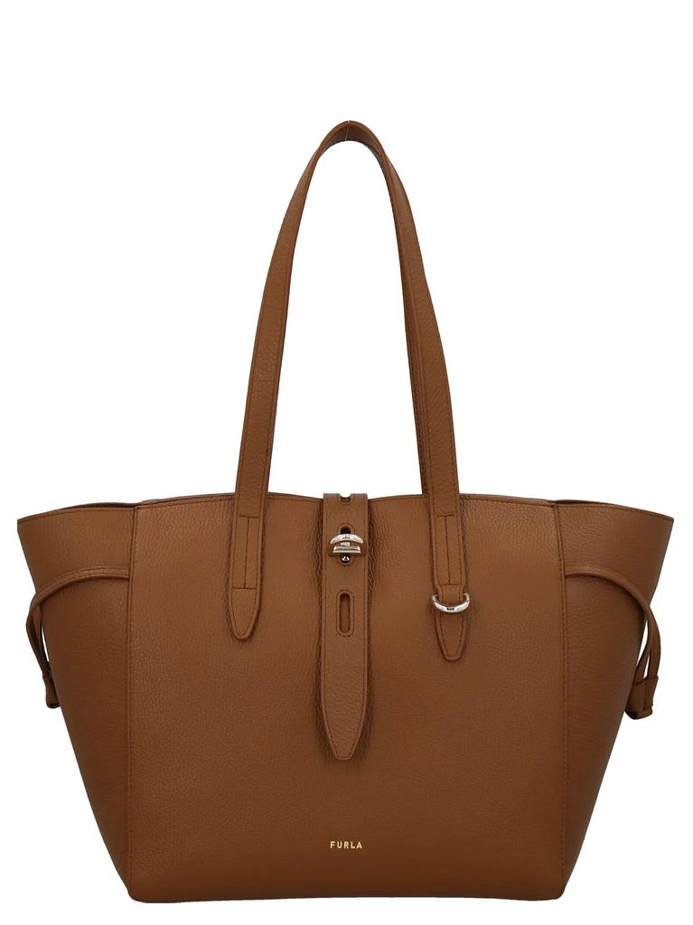 Furla Furla Net Logo Detailed Tote Bag 1