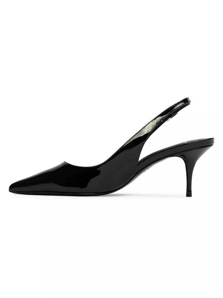 Black Suede Studio Alloy 65 Patent Pumps 5