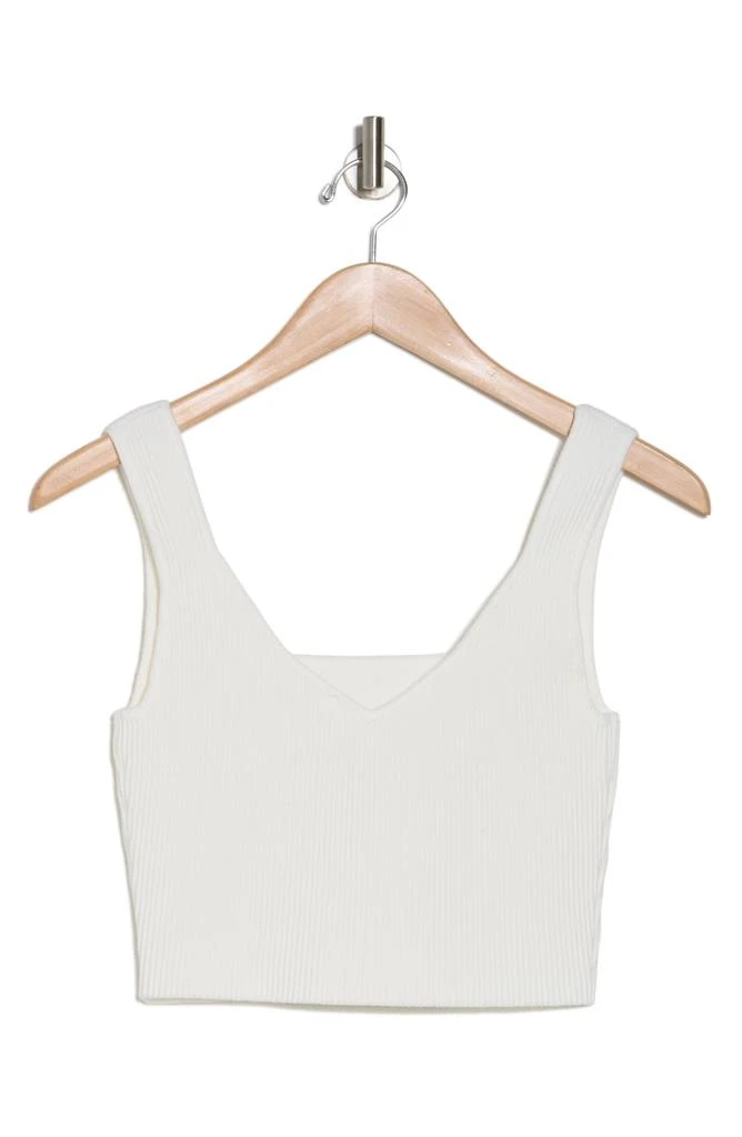 Abound Reversible Rib Crop Sweater Tank 4