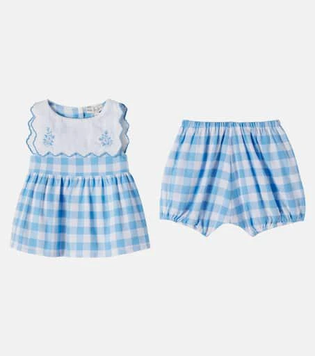 Bebe Organic Baby Viola dress and bloomers set 4