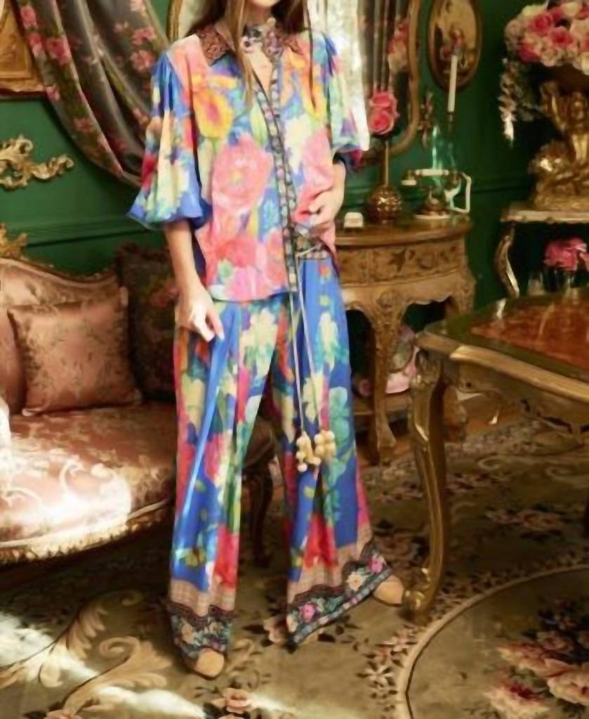 ARATTA Aratta - Royal Bloom Pants
