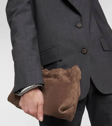 Brunello Cucinelli Oversized wool-blend blazer 5