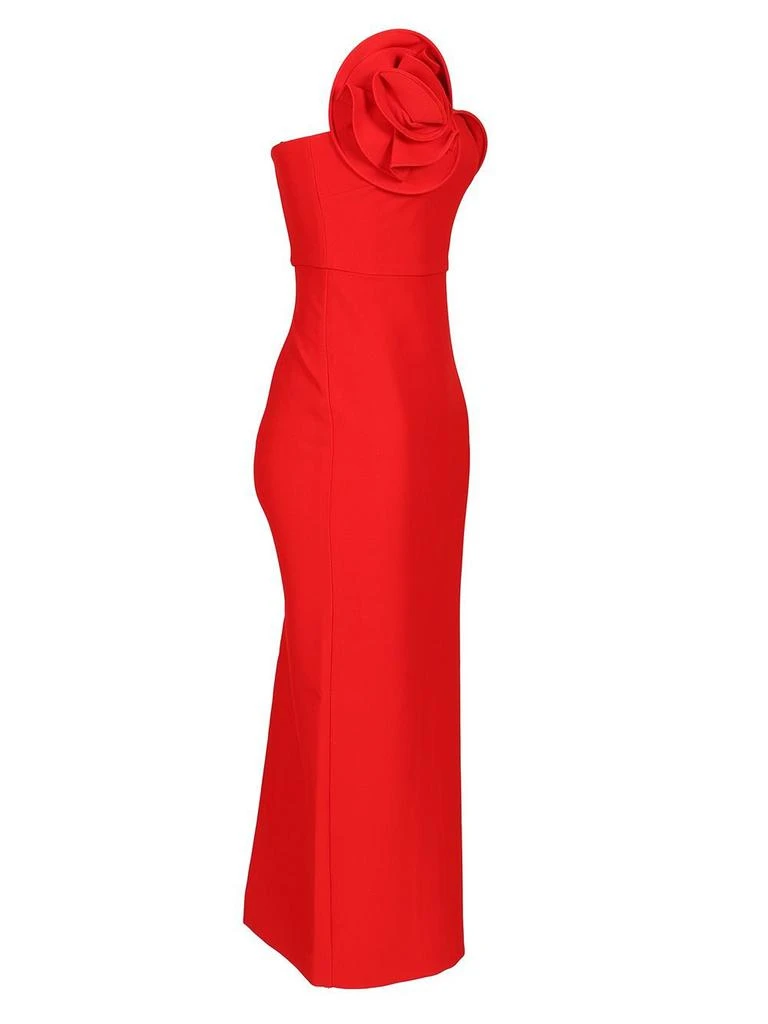 ROLAND MOURET Roland Mouret Floral Detail Midi Dress 3
