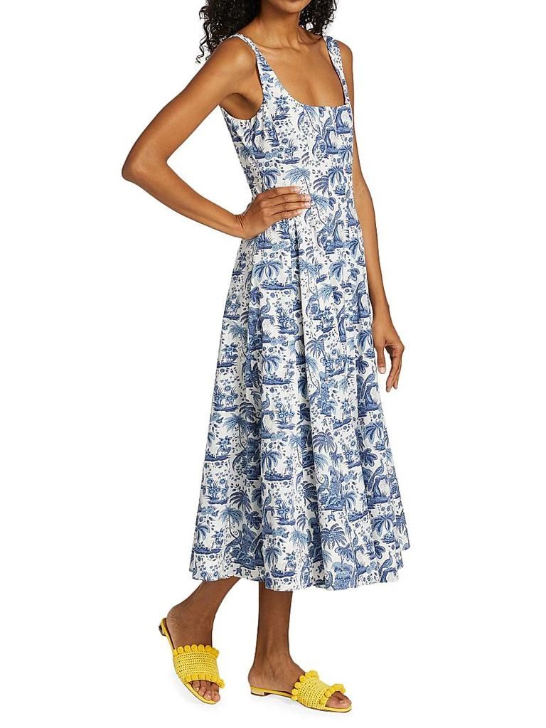 Staud Wells A-Line Dress 4