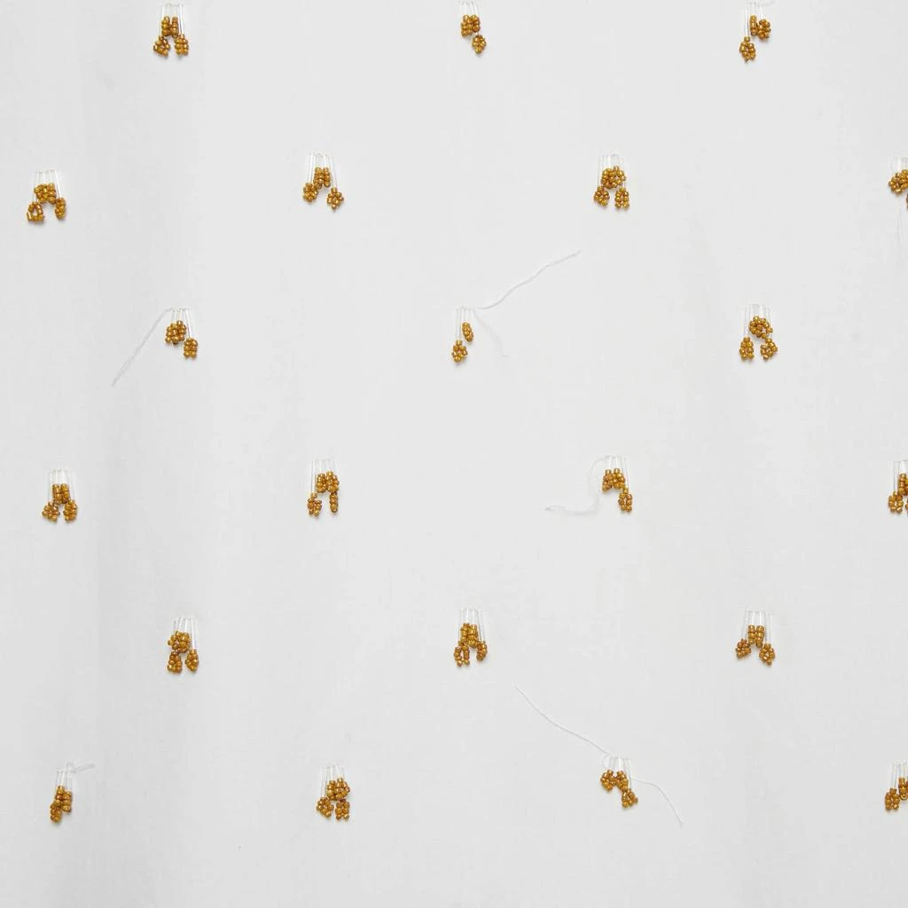 Jacquemus Jacquemus L'Amour White Beaded Cotton Shirt XXL 3