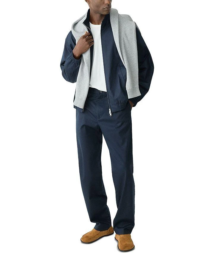 Theory Straight Pant in Cotton-Blend Twill 4