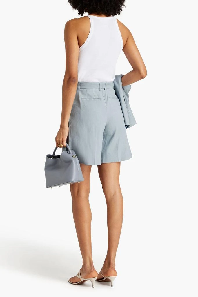 Joseph Walden linen-blend twill shorts 3