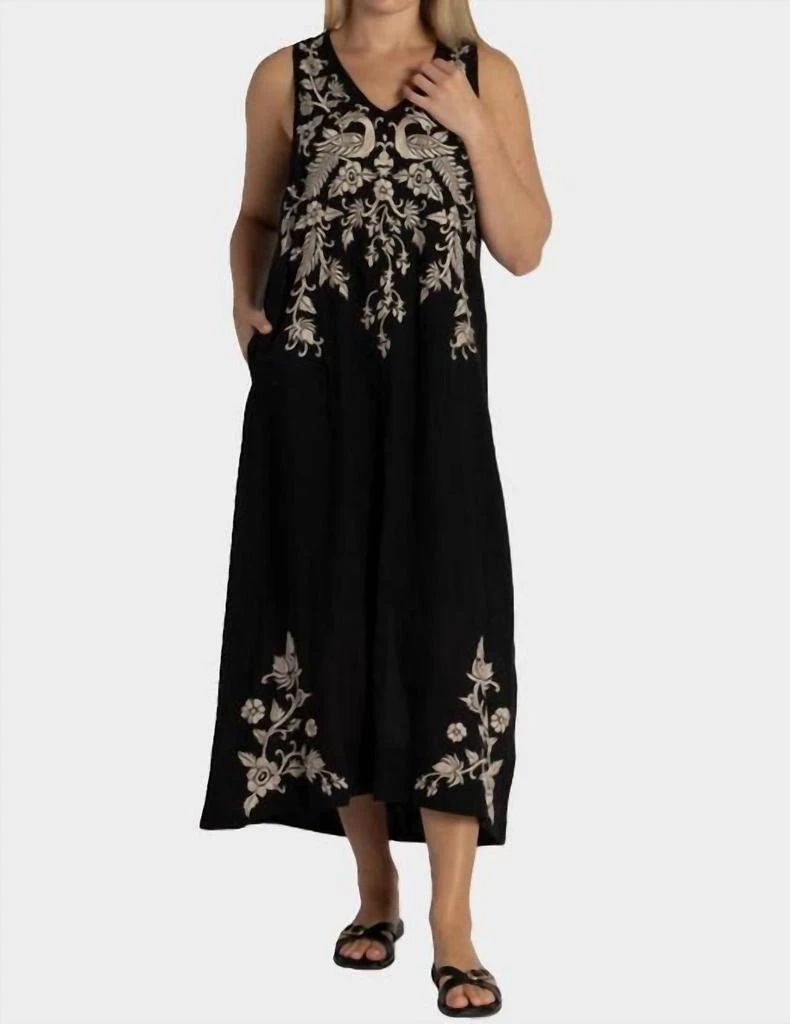 knee length dresses for ladies Amoretu Loose Sleeveless Tank Dress