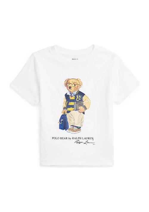 Ralph Lauren Childrenswear Lauren Childrenswear Boys 2 7 Polo Bear Cotton Jersey Tee 1