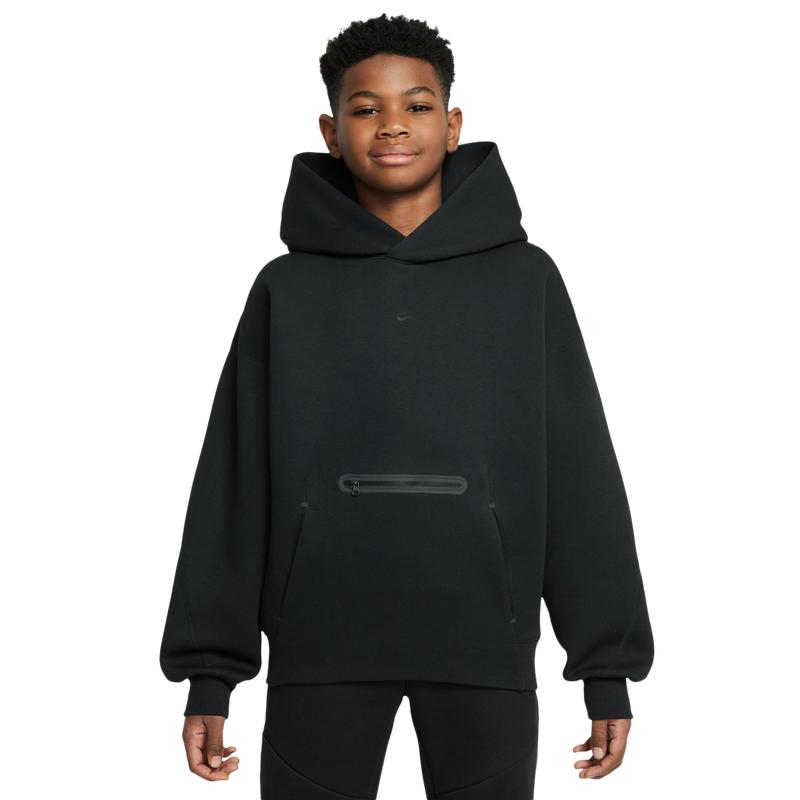 NIKE Nike NSW Tech Fleece Oversized Pullover Hoodie - Boys
 Grade School