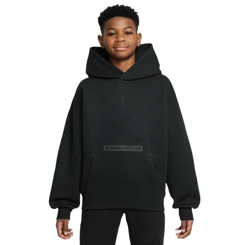 NIKE Nike NSW Tech Fleece Oversized Pullover Hoodie - Boys
 Grade School 1