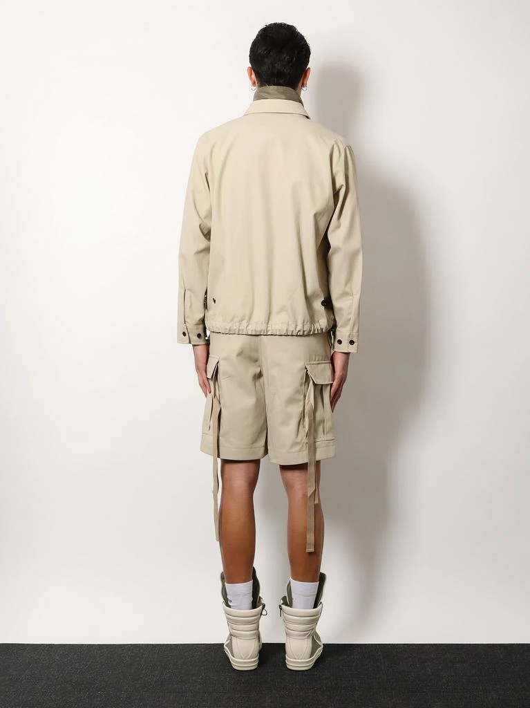 Sacai Cotton bermuda shorts with cupro lining 3
