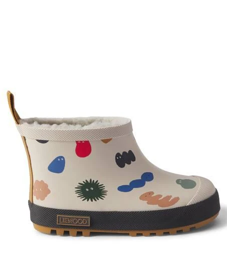 Liewood Jesse faux shearling-lined rain boots 3