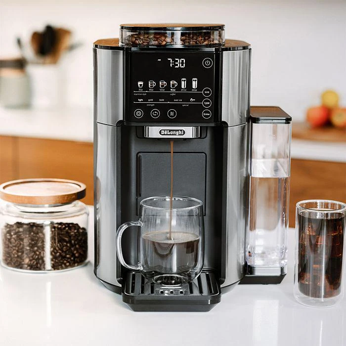 De
Longhi TrueBrew Automatic Coffee Maker with Bean Extract Technology - Stainless 4