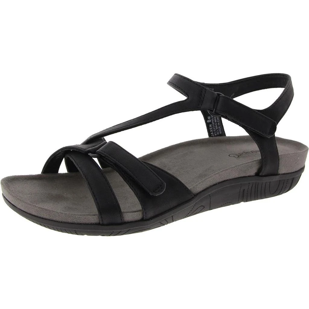 Baretraps Jaxen Womens Padded Insole Casual Wedge Sandals 8