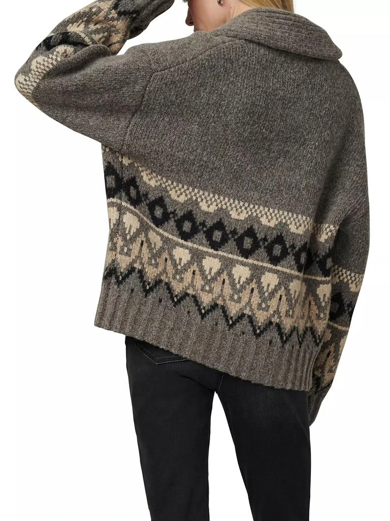 Joe's Jeans The Inga Fair Isle Cardigan 6