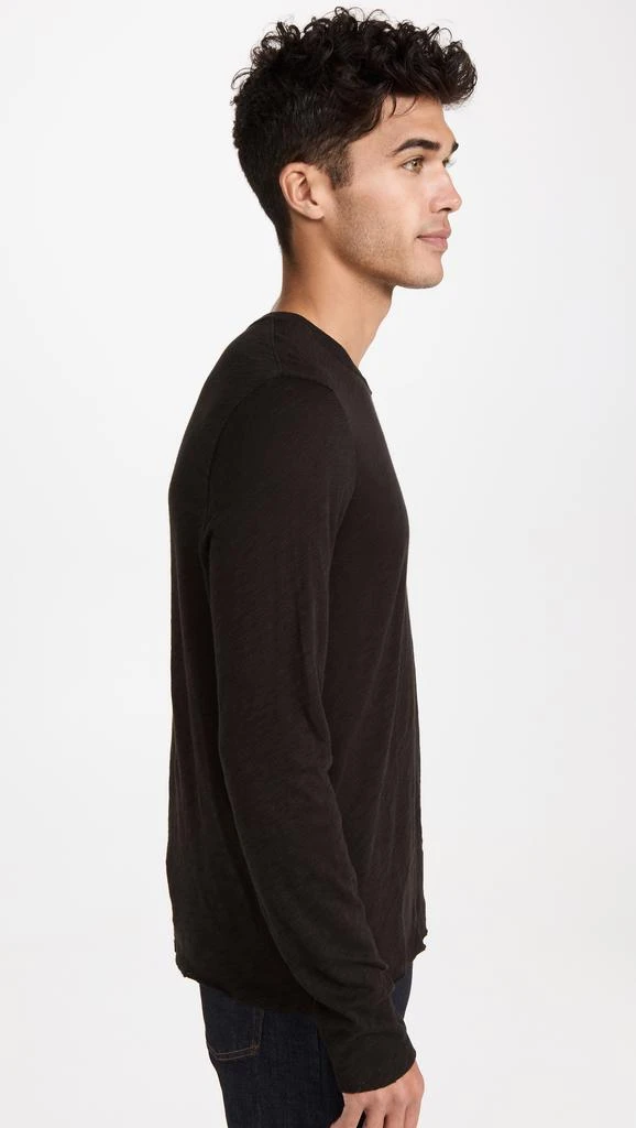 ATM Anthony Thomas Melillo Slub Jersey Destroyed Long Sleeve Tee 3