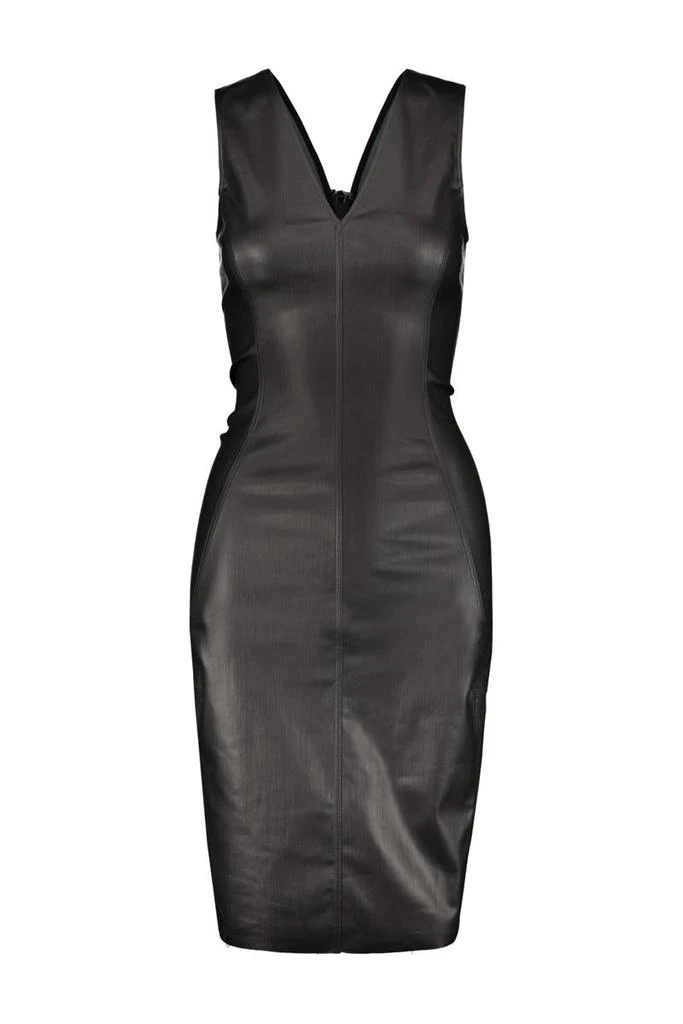 Rick Owens Rick Owens Fogachine Stretch V Dress Clothing 1