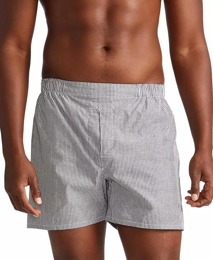 Polo Ralph Lauren Men's 3 Pack Classic Woven Cotton Boxers 3