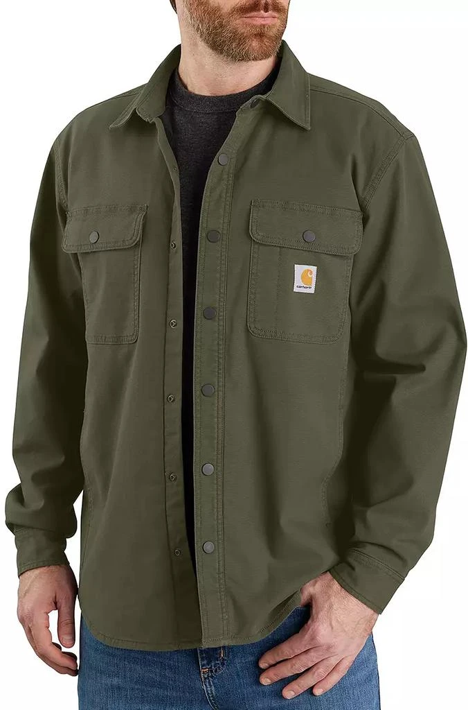 Carhartt Carhartt Men's Canvas Fleece Lined Shirt Jacket 1