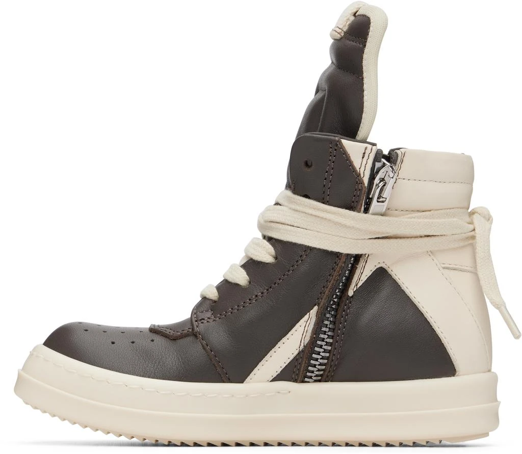 Rick Owens Kids Gray Geobaskets Sneakers 3