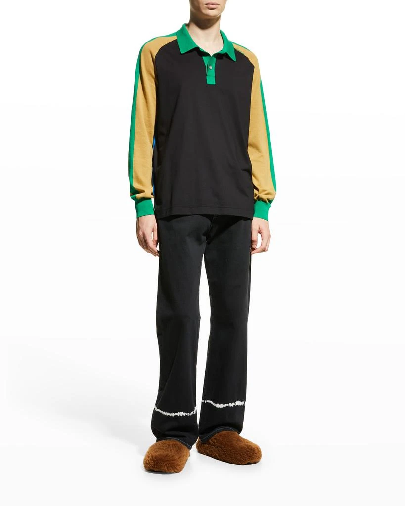 Marni Men's Fussbett Sabot Shearling Mules 3