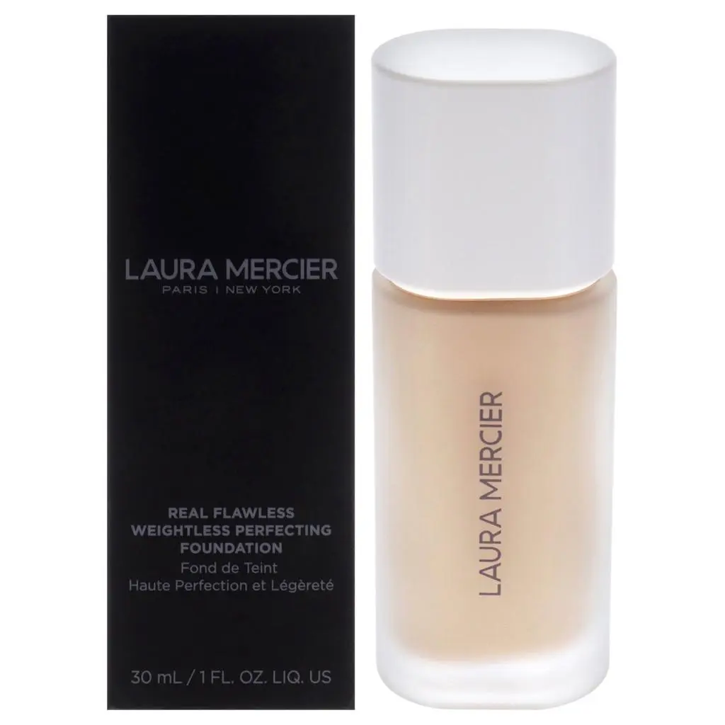 Laura Mercier Real Flawless Weightless Perfecting Foundation - 2N2 Linen by  for Women - 1 oz Foundation