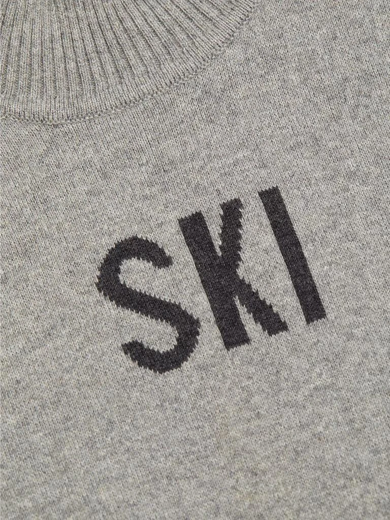 Year Of Ours Ski Cropped Bell-Sleeve Sweater 7