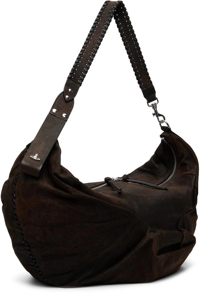 Vivienne Westwood Brown Agnes Large Shoulder Bag 2