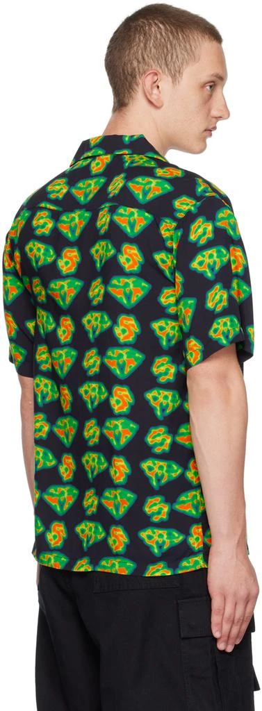 Billionaire Boys Club Black & Green Heat Map Shirt 3