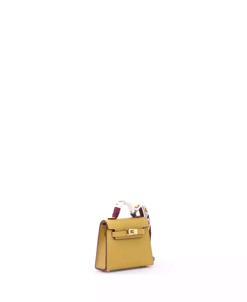 Pre-Owned HERMÉS Kelly Twilly Bag Charm Tadelakt 2