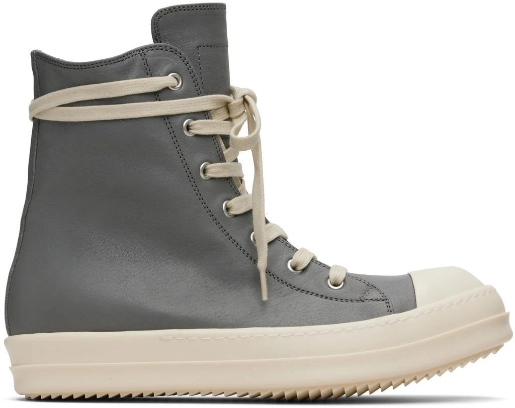 Rick Owens Gray Concordians Sneakers 1