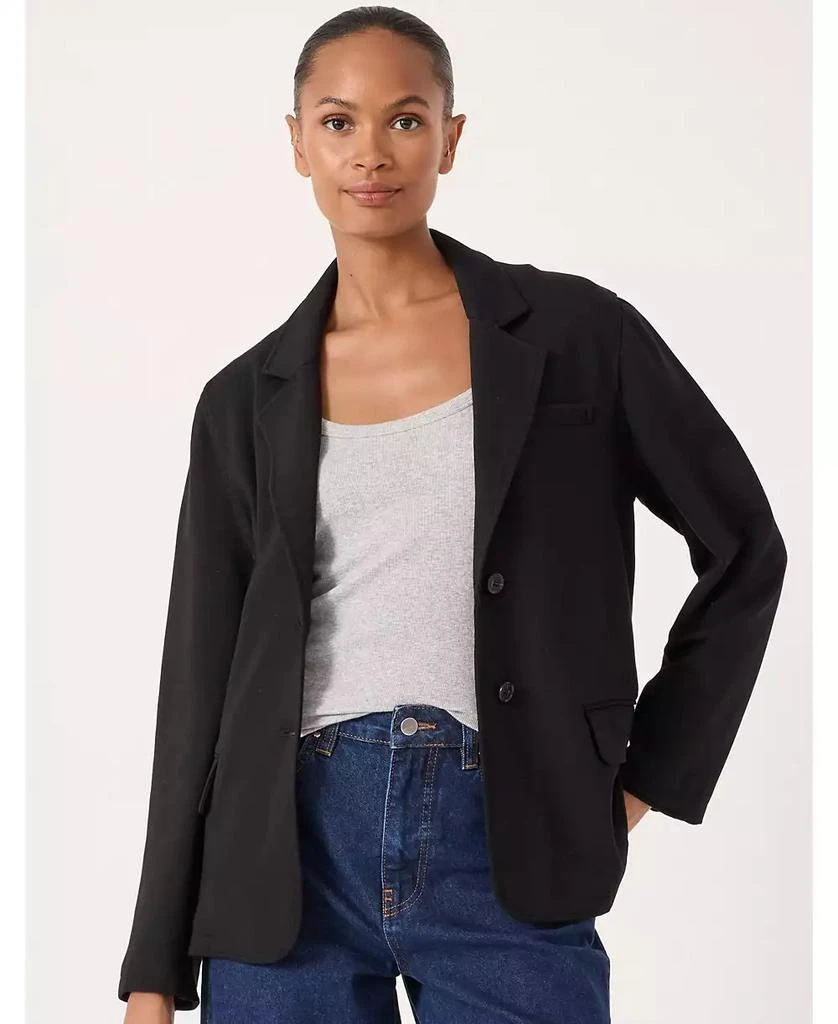 Hush Women's Relaxed Ponte Blazer 1