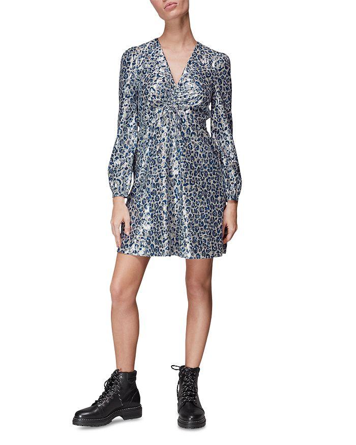 Whistles Josie Metallic Dress