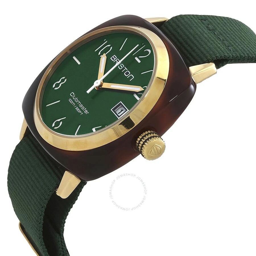 Briston Clubmaster Classic Quartz Green Dial Men's Watch 15240.PYA.T.10.NBG 2