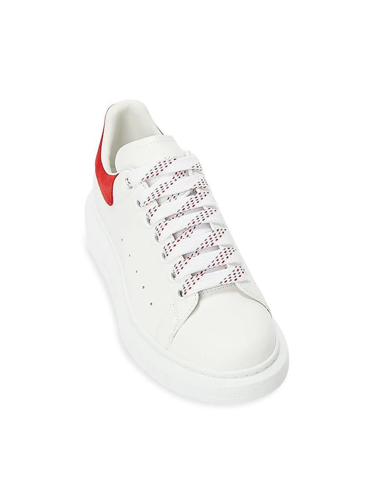 Alexander McQueen Men
s Oversized Leather Platform Sneakers 3