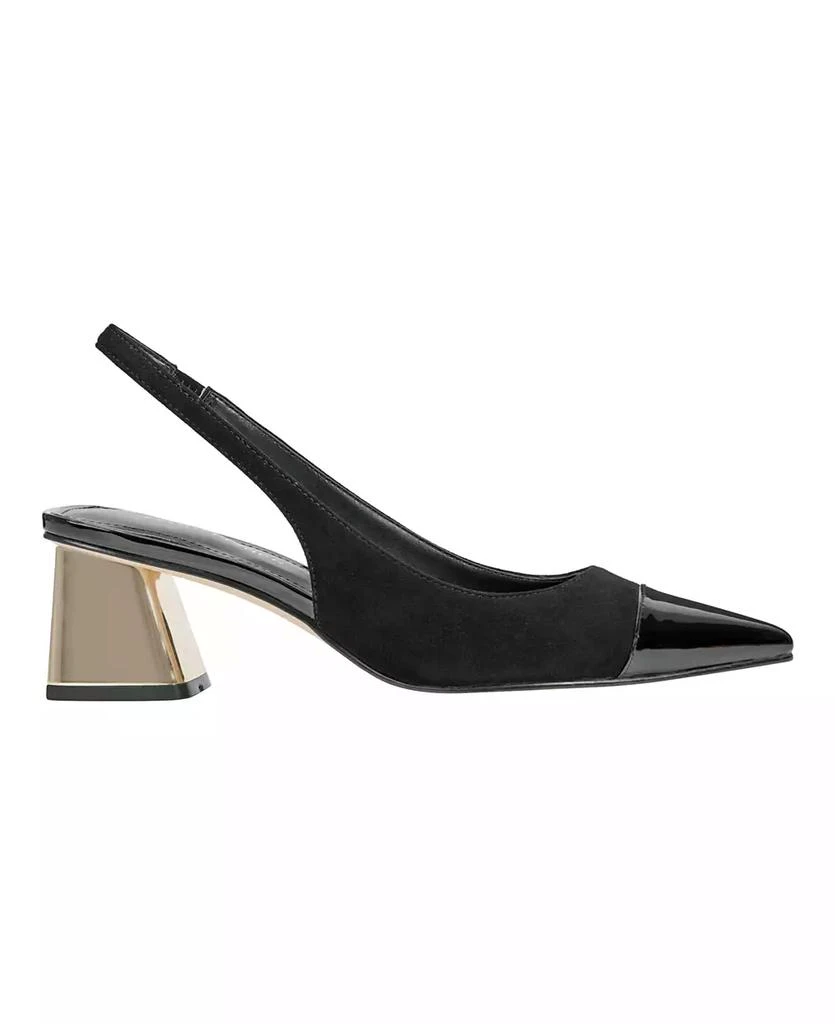 Marc Fisher Women
s Laglie Pointy Toe Dress Slingback Pumps 2