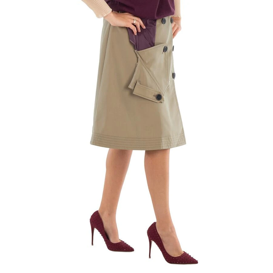 Kolor Kolor Glen Plaid Trench Style Skirt, Brand Size 1 (Small) 2