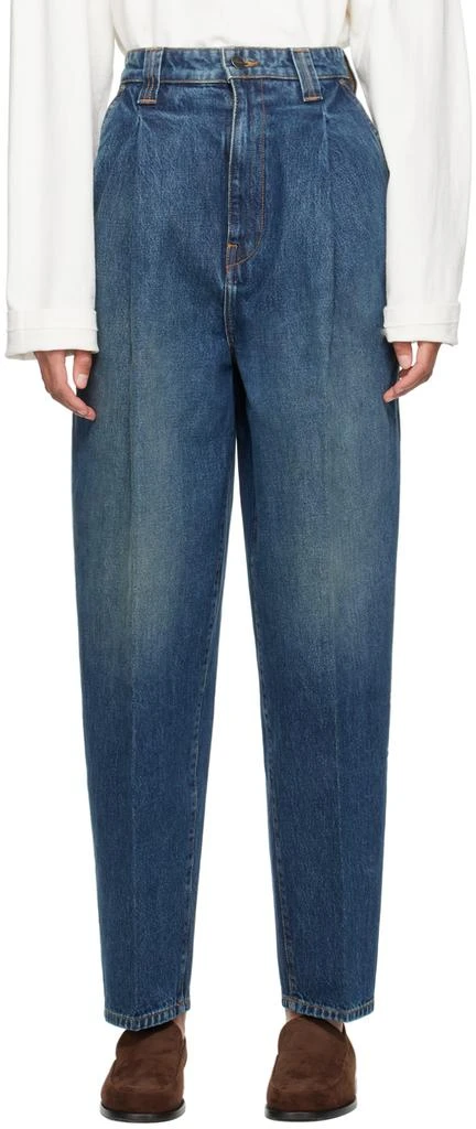 Khaite Blue 'The Ashford' Jeans 1