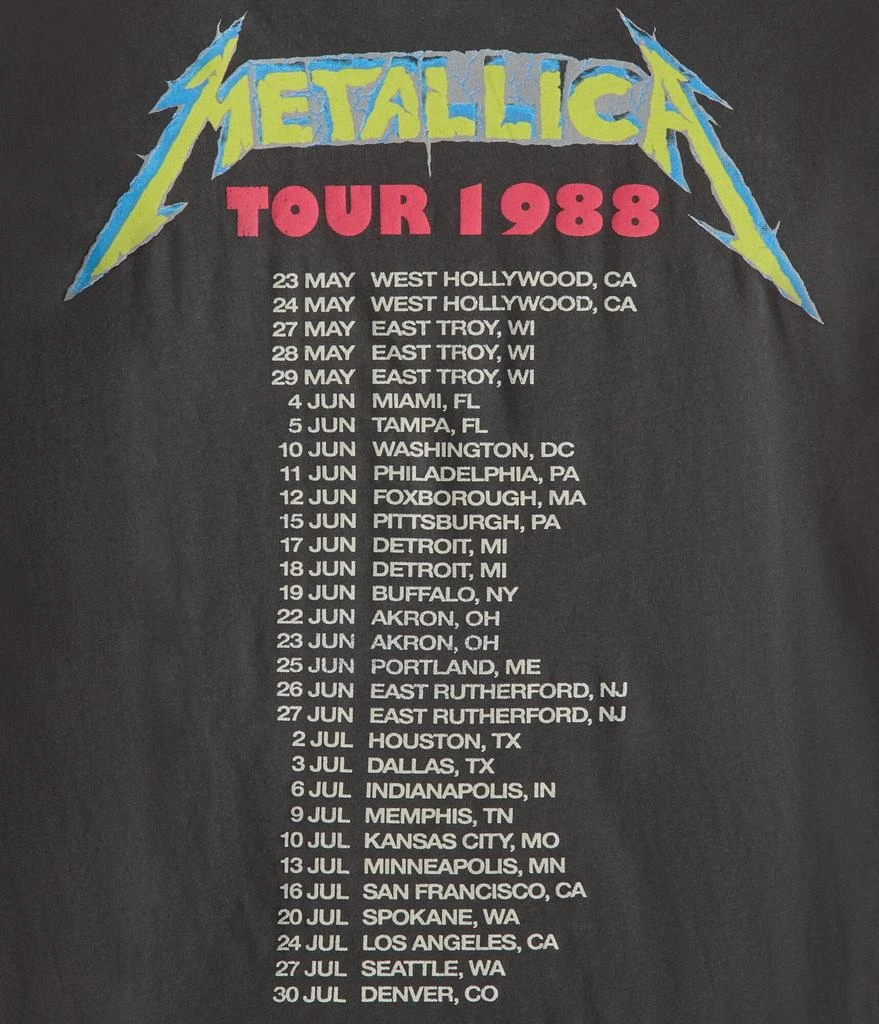 Aeropostale Metallica Tour 1988 Relaxed Graphic Tee 4