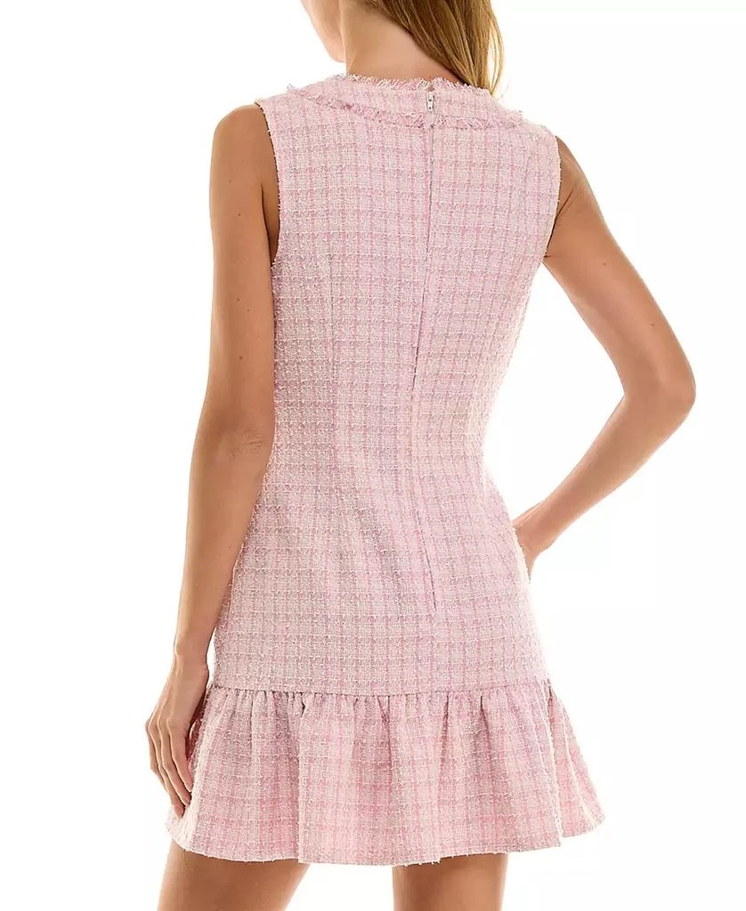 City Studios Juniors' Tweed Ruffled Mini Dress 2