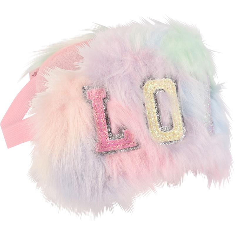 OMG! Accessories Love colorful fluffy sleeping mask