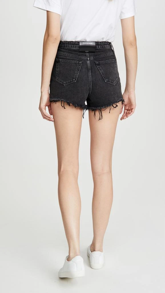 Alexander Wang Bite Grey Aged Shorts 2