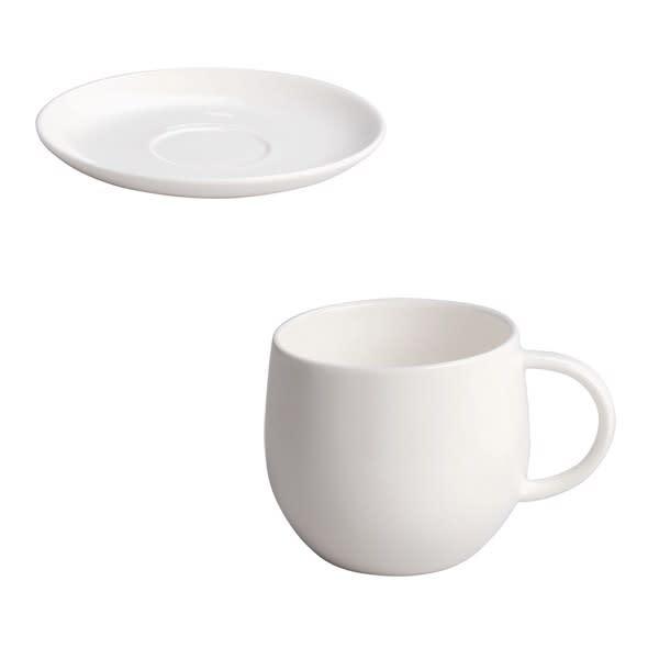 Alessi All Time Quattro Tazze Caffe Con Piattino