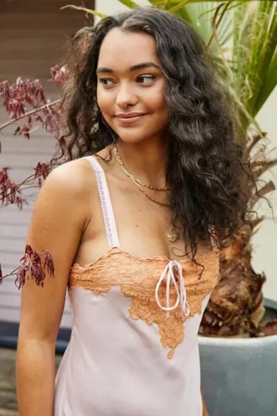 Urban Outfitters UO Rhiannon Lace Slip Dress 2