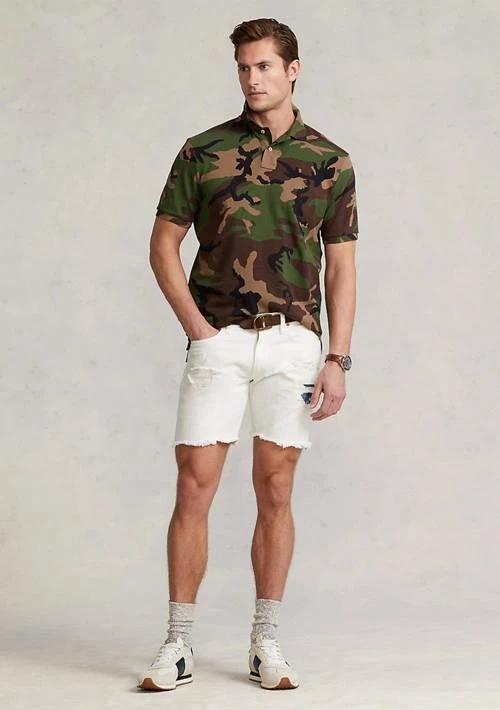 Ralph Lauren Ralph Lauren Classic Fit Camo Mesh Polo Shirt 4