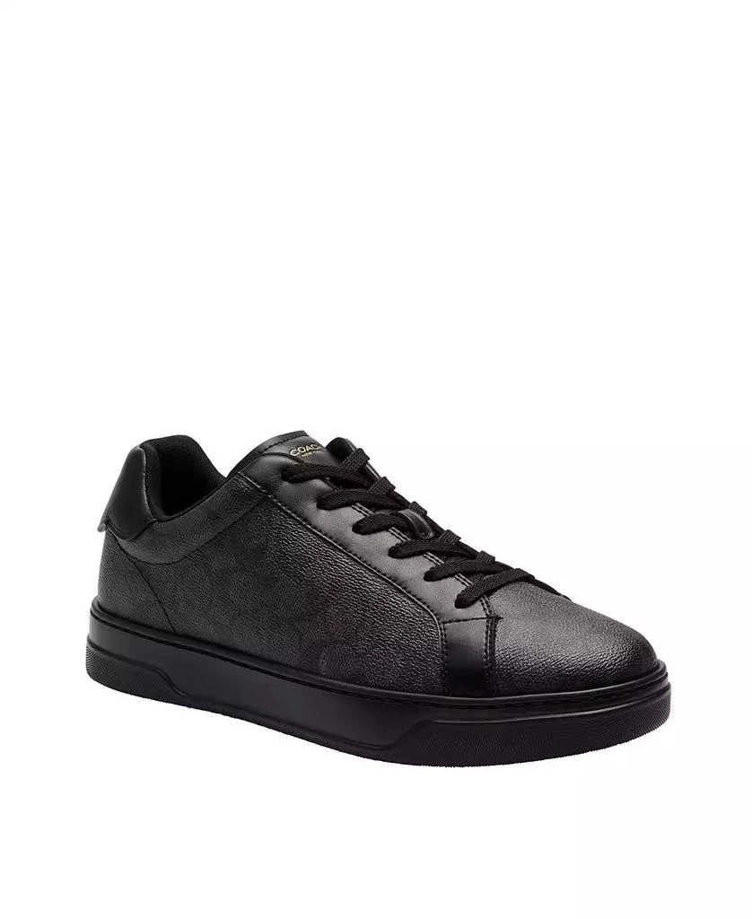 Coach Men's High Line Signature Canvas Sneaker 1