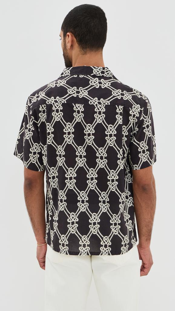 Knickerbocker Knot Panama Cotton Shirt