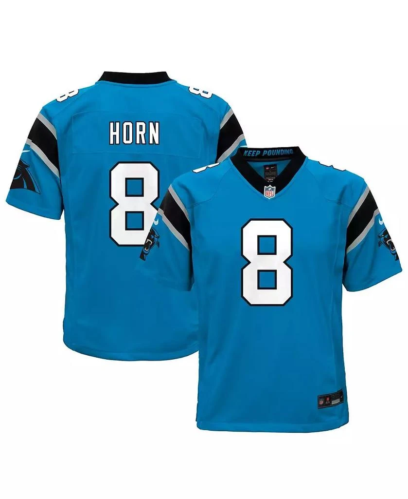 NIKE Big Boys Jaycee Horn Carolina Panthers Alternate Game Jersey 1