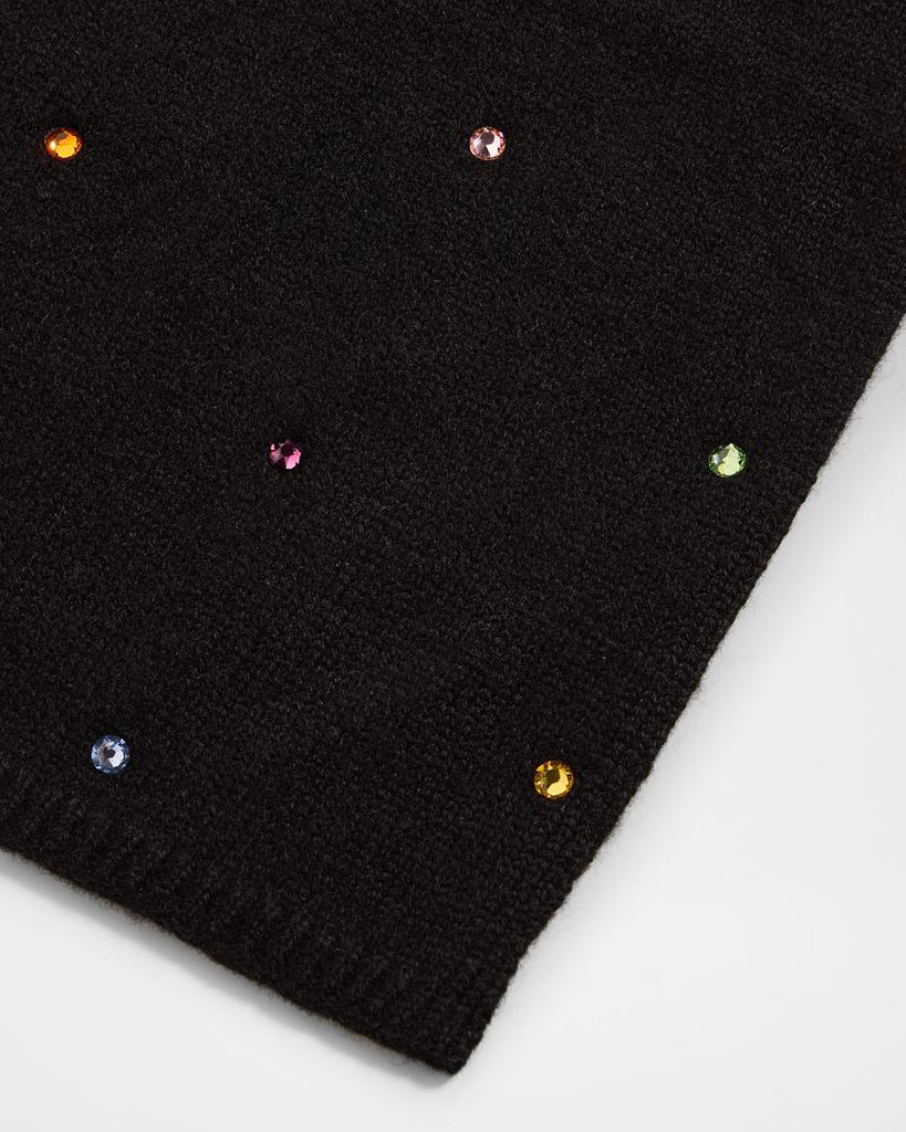 Carolyn Rowan Rhinestone Cashmere Scarf
